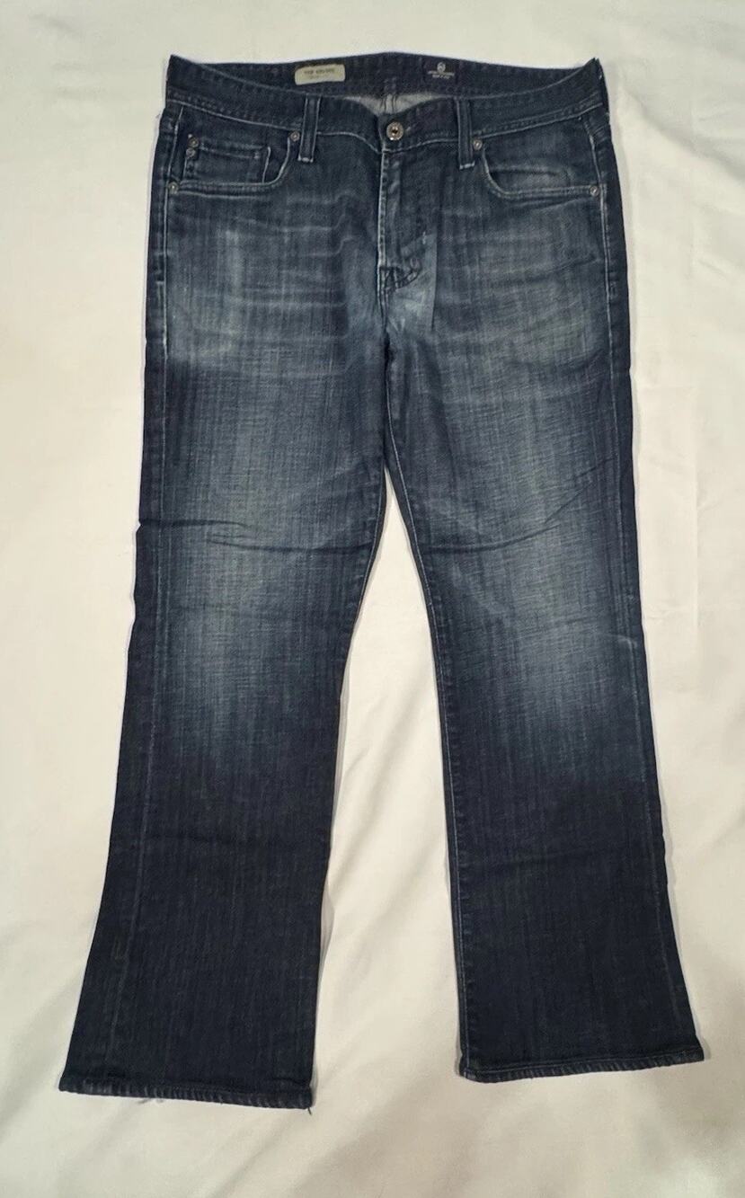 AG Regent Bootcut Jeans Men 32x34 Premium Denim, Classic and Modern Preppy